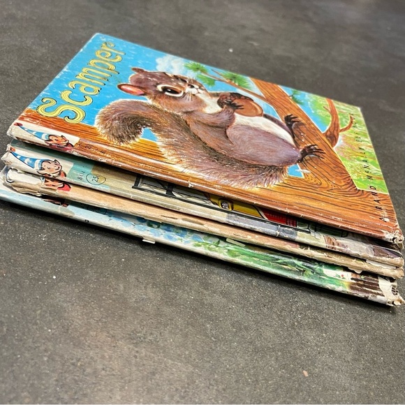 Vintage Rand McNally Elf Books Collection - Lot of 4 - Picture 5 of 8